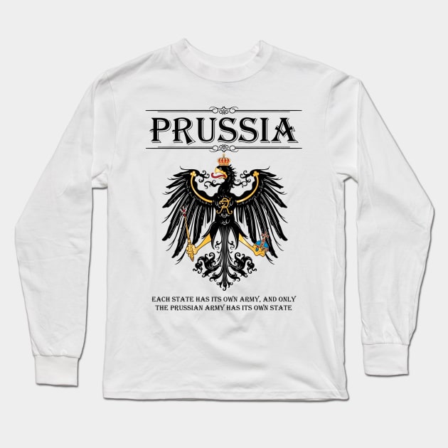 Prussia Long Sleeve T-Shirt by Madi's shop